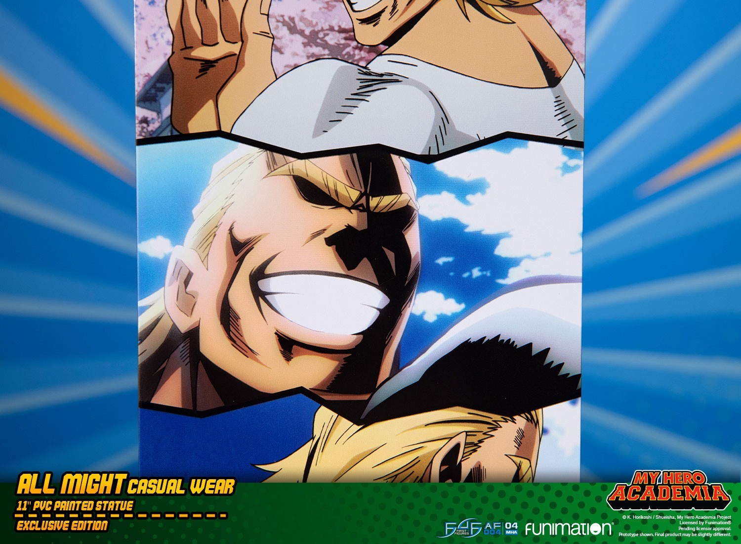 Boku no Hero Academia - All Might - Casual, Exclusive Edition (First 4 Figures) photo 8