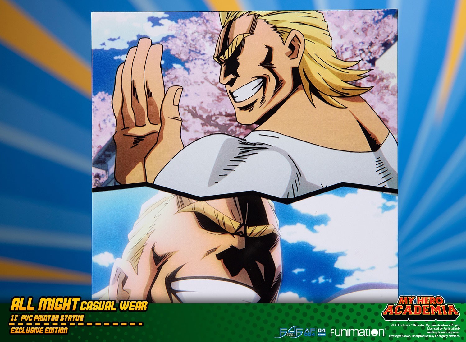 Boku no Hero Academia - All Might - Casual, Exclusive Edition (First 4 Figures) photo 9