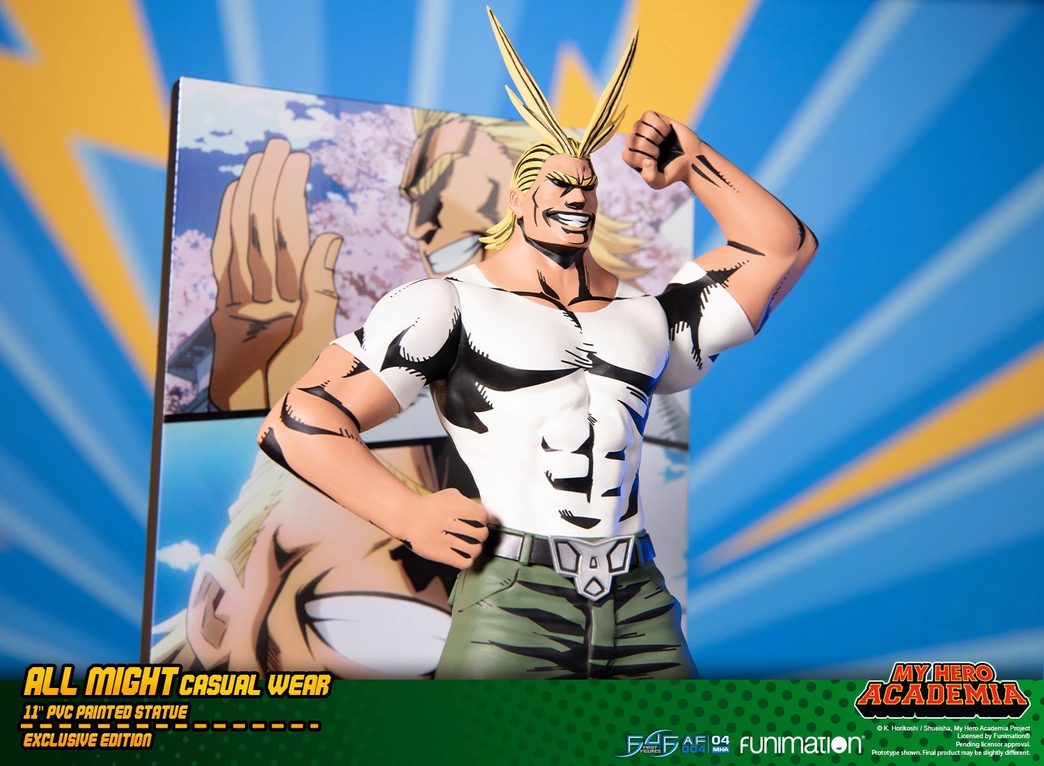 Boku no Hero Academia - All Might - Casual, Exclusive Edition (First 4 Figures) photo 11