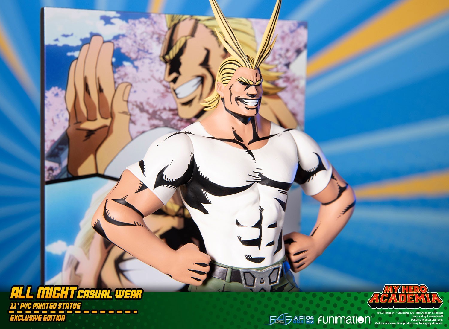 Boku no Hero Academia - All Might - Casual, Exclusive Edition (First 4 Figures) photo 12