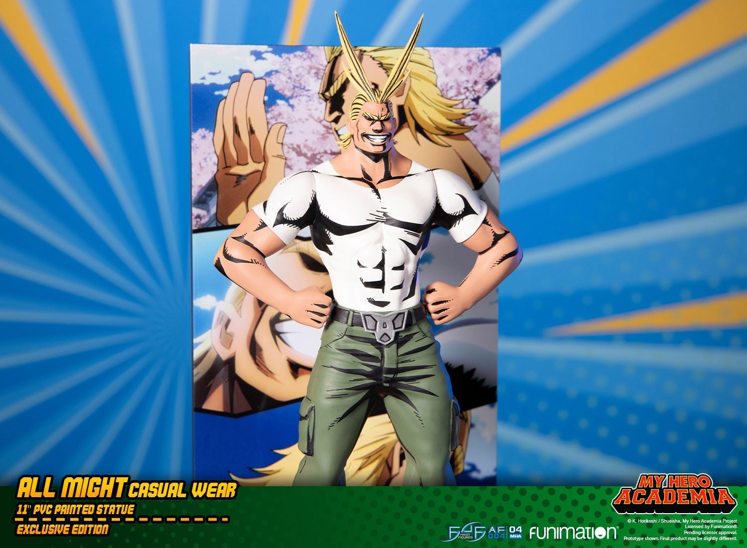 Boku no Hero Academia - All Might - Casual, Exclusive Edition (First 4 Figures) photo 14