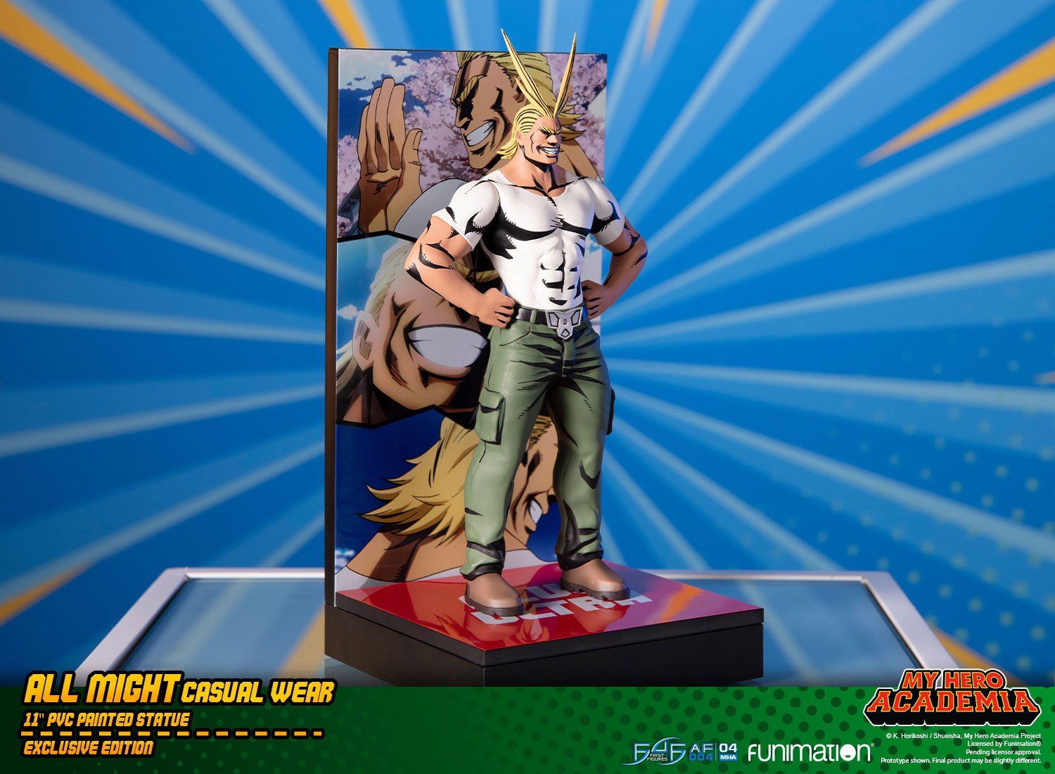 Boku no Hero Academia - All Might - Casual, Exclusive Edition (First 4 Figures) photo 15
