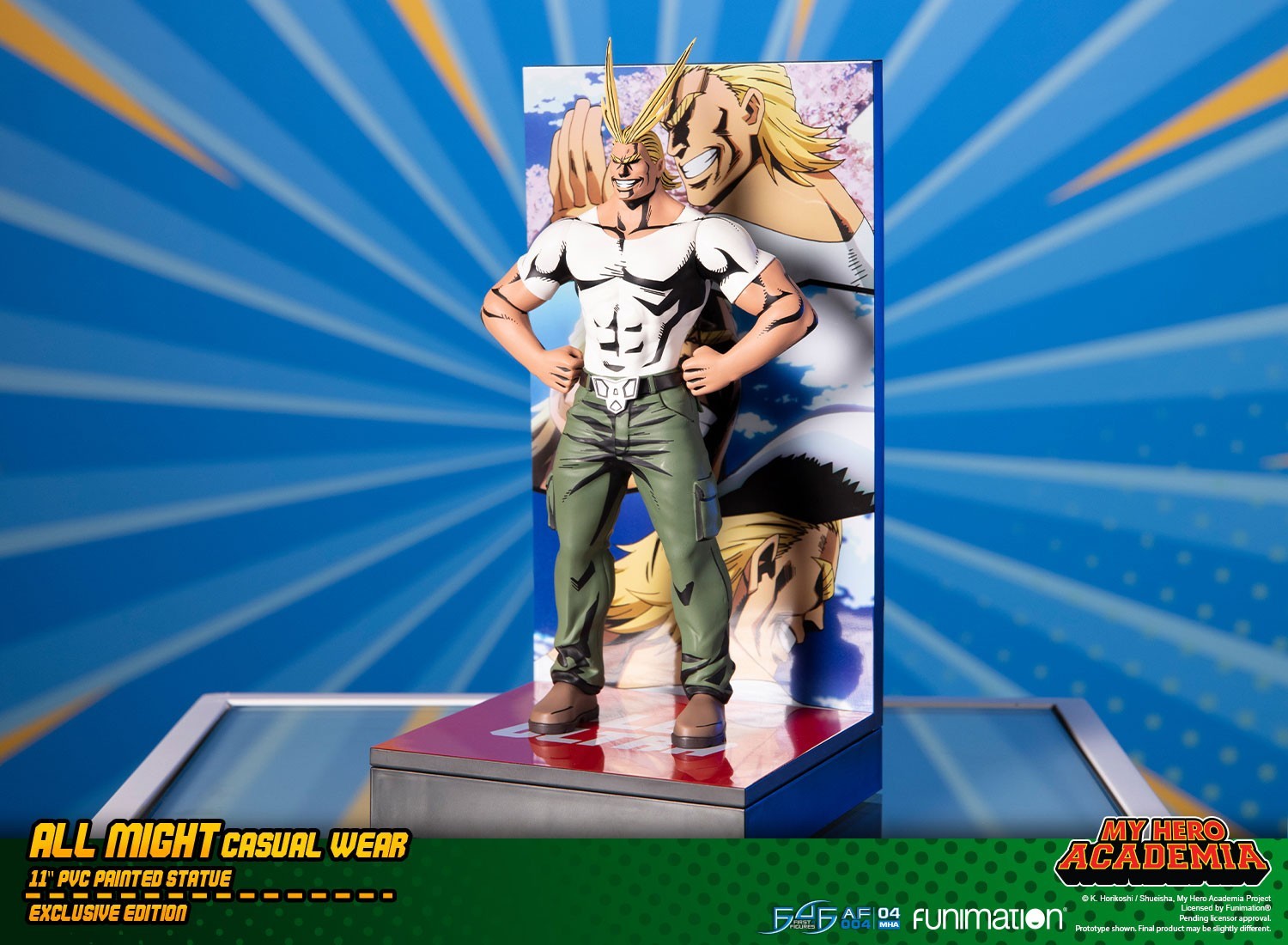 Boku no Hero Academia - All Might - Casual, Exclusive Edition (First 4 Figures) photo 20