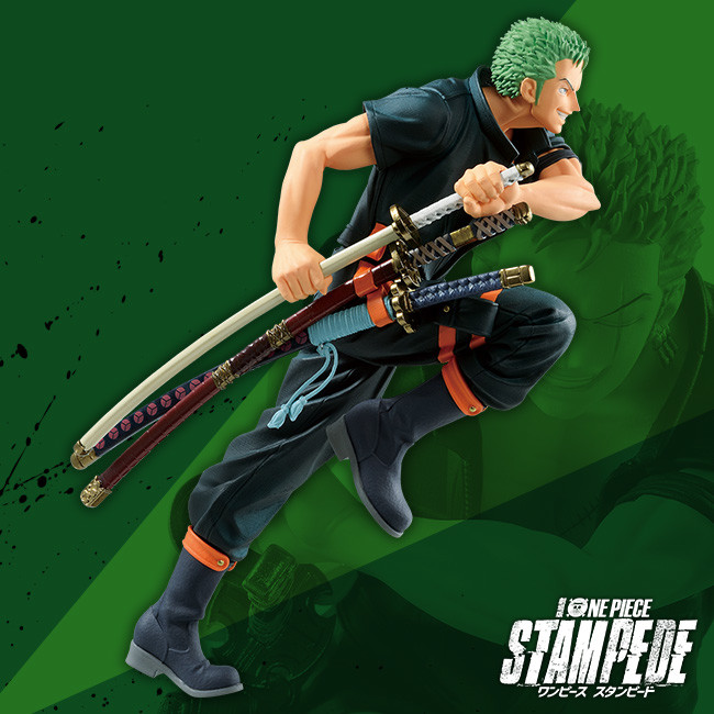 One Piece Stampede - Roronoa Zoro - Ichiban Kuji - Ichiban Kuji One Piece One Piece All Star - The Movie (Bandai Spirits) photo 6