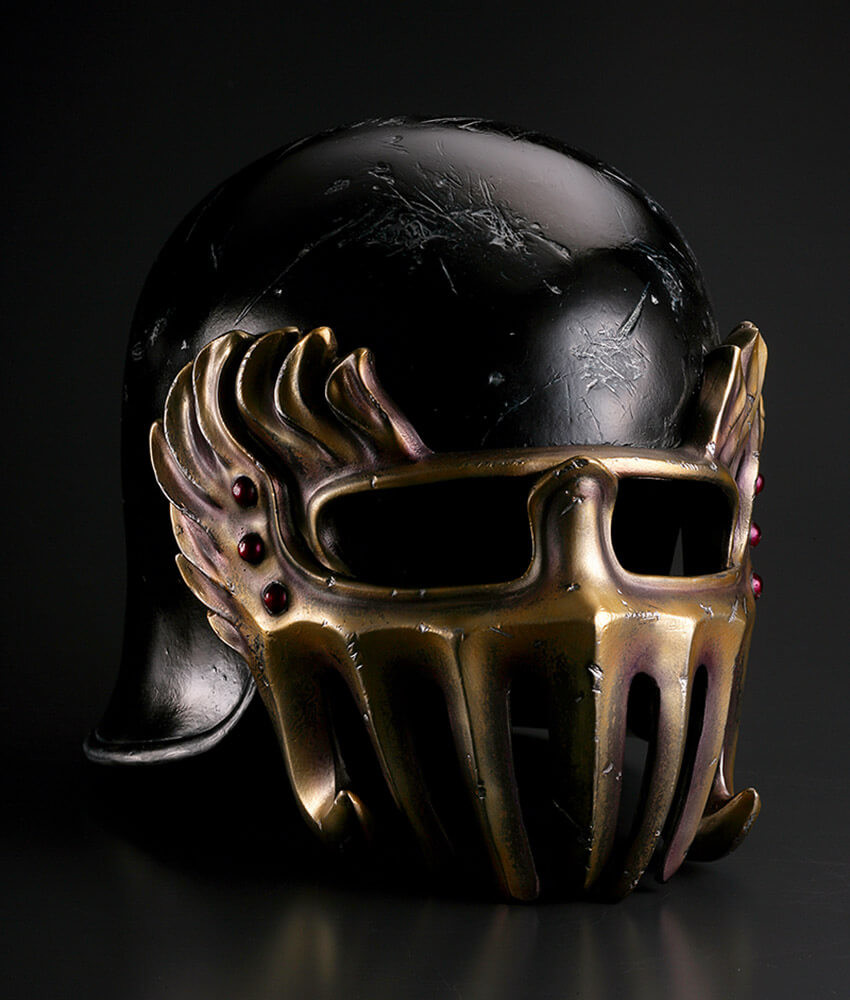 Hokuto no Ken - Jagi - Mega Sofubi Advance  (MSA-015) - Jagi's Helmet (Kaiyodo) photo 3