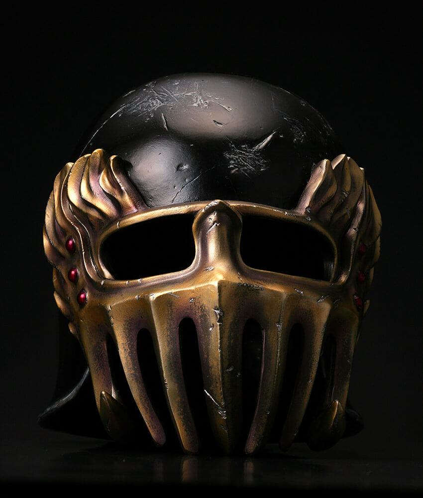 Hokuto no Ken - Jagi - Mega Sofubi Advance  (MSA-015) - Jagi's Helmet (Kaiyodo) photo 7