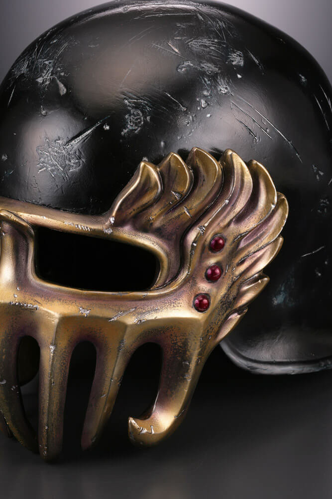 Hokuto no Ken - Jagi - Mega Sofubi Advance  (MSA-015) - Jagi's Helmet (Kaiyodo) photo 11