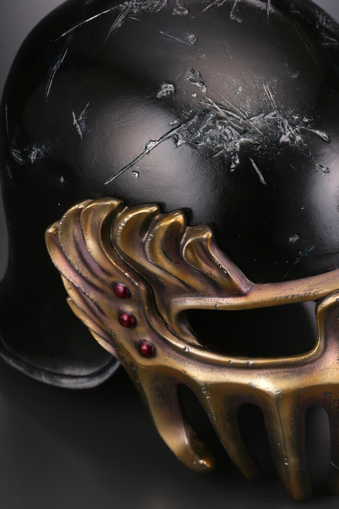 Hokuto no Ken - Jagi - Mega Sofubi Advance  (MSA-015) - Jagi's Helmet (Kaiyodo) photo 12