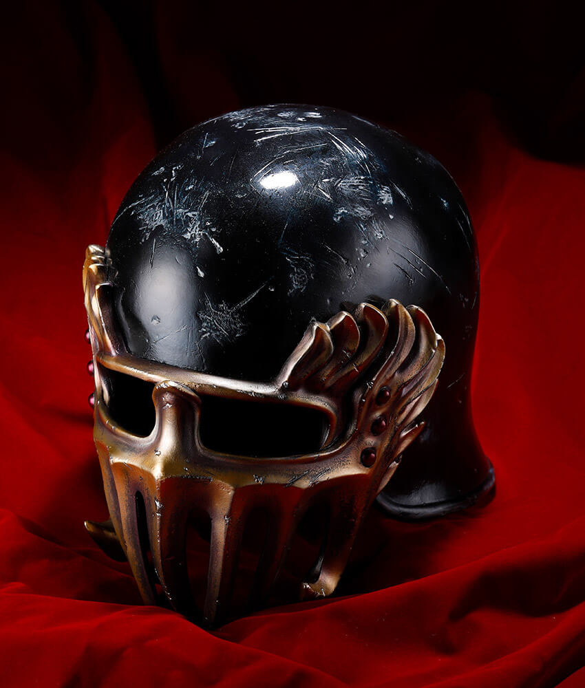 Hokuto no Ken - Jagi - Mega Sofubi Advance  (MSA-015) - Jagi's Helmet (Kaiyodo) photo 17