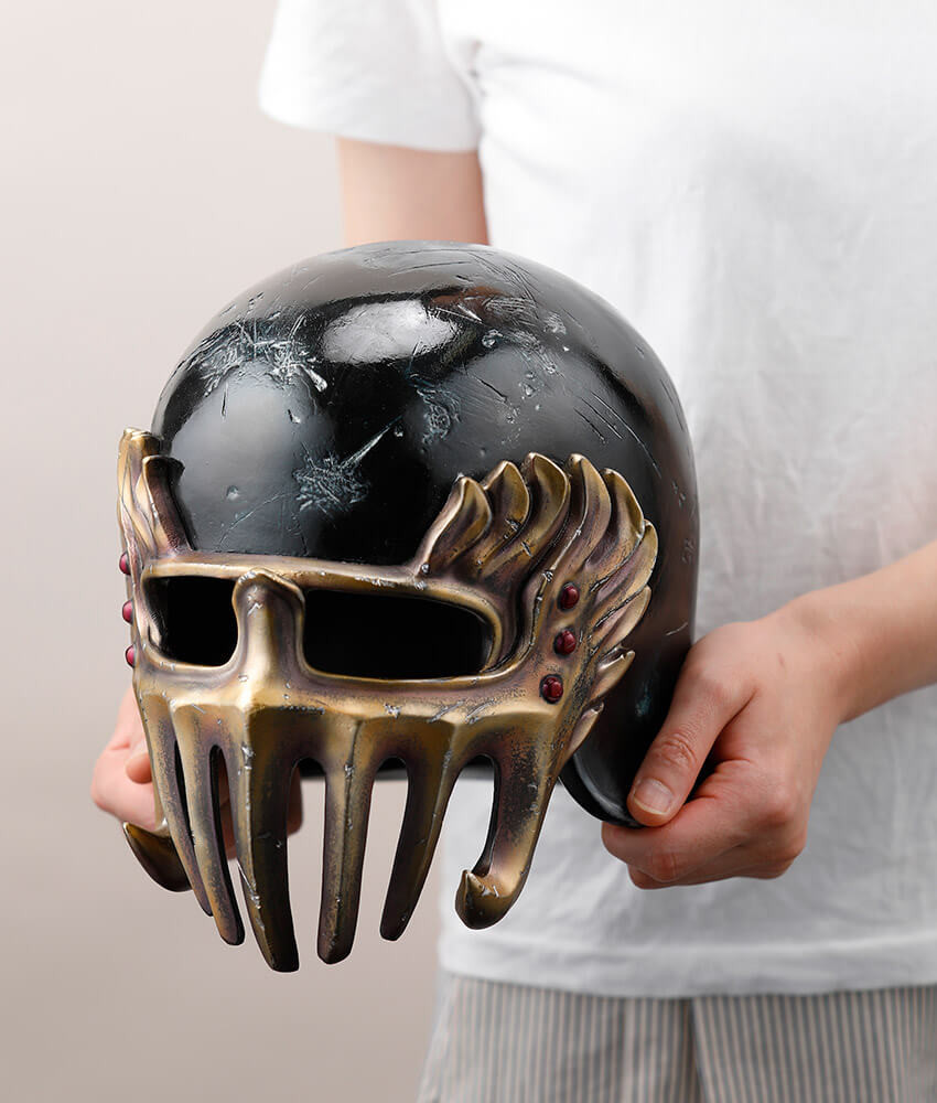 Hokuto no Ken - Jagi - Mega Sofubi Advance  (MSA-015) - Jagi's Helmet (Kaiyodo) photo 18