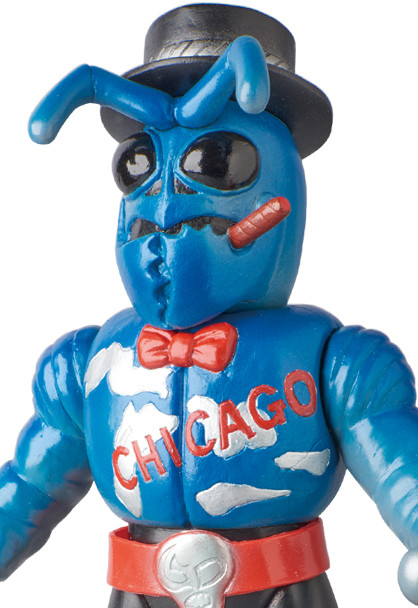 Kamen Rider X - Ant Capone - Toei Retro Sofubi Collection (Medicom Toy) photo 2