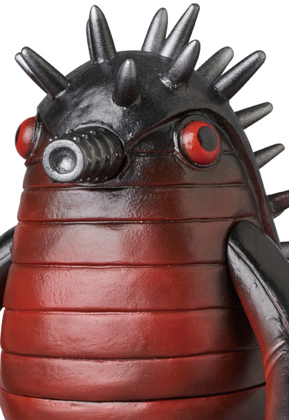 Jinzou Ningen Kikaider - Black Echidna (Child) - Toei Retro Sofubi Collection (Medicom Toy) photo 2