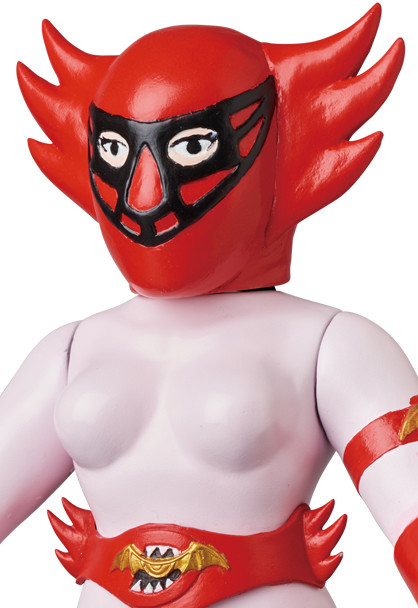 Jinzou Ningen Kikaider - Female Androidman - Toei Retro Sofubi Collection (Medicom Toy) photo 2