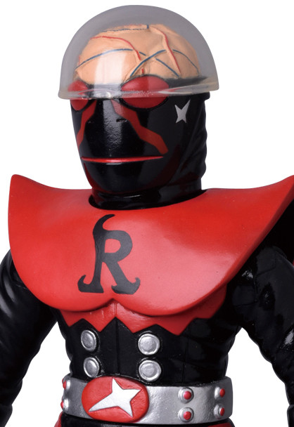 Kikaider 01 - Red Hakaider - Toei Retro Sofubi Collection (Medicom Toy) photo 2