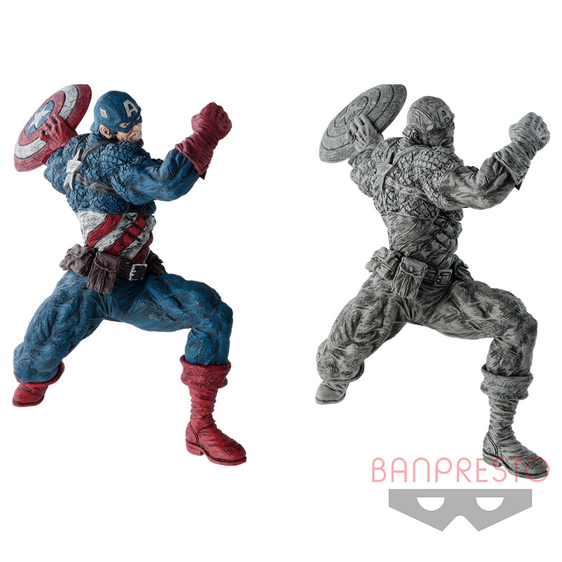Captain America - Marvel Choujin Giga - Sumi-e Style (Banpresto)