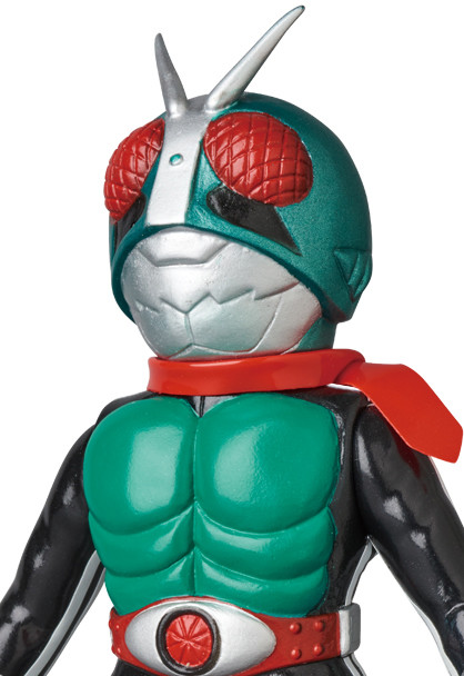 Kamen Rider - Kamen Rider Shin Ichigo - Toei Retro Sofubi Collection - Middle Size Ver. (Medicom Toy) photo 2