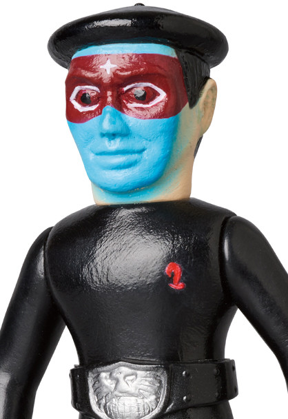 Kamen Rider - Shocker Sentou-in (Black Beret) - Toei Retro Sofubi Collection - Middle Size Ver. (Medicom Toy) photo 2