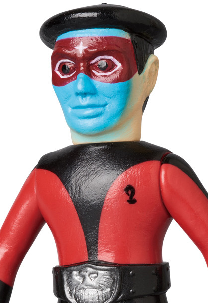 Kamen Rider - Shocker Sentou-in (Black Beret) - Toei Retro Sofubi Collection - Middle Size Ver. (Medicom Toy) photo 2