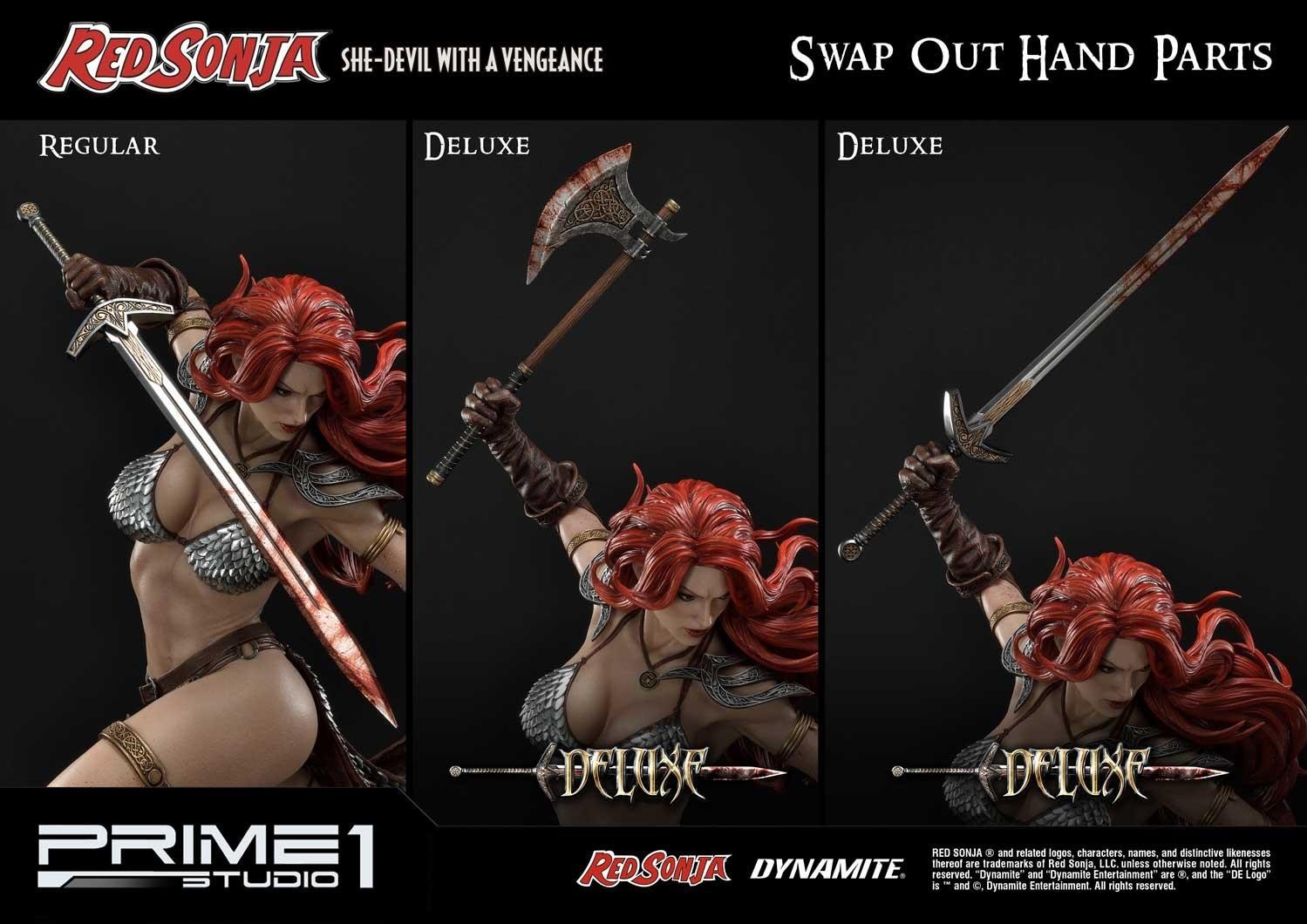 Red Sonja - Museum Masterline Series  (MMRS-01DX) - 1/3 - She-Devil with a Vengeance, DX Version (Prime 1 Studio) photo 5