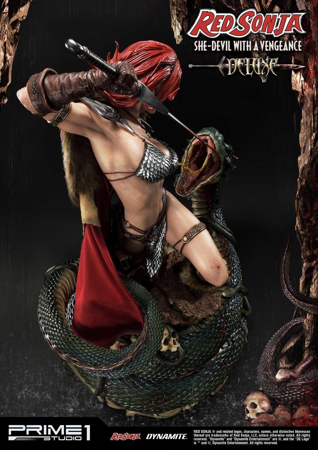Red Sonja - Museum Masterline Series  (MMRS-01DX) - 1/3 - She-Devil with a Vengeance, DX Version (Prime 1 Studio) photo 6