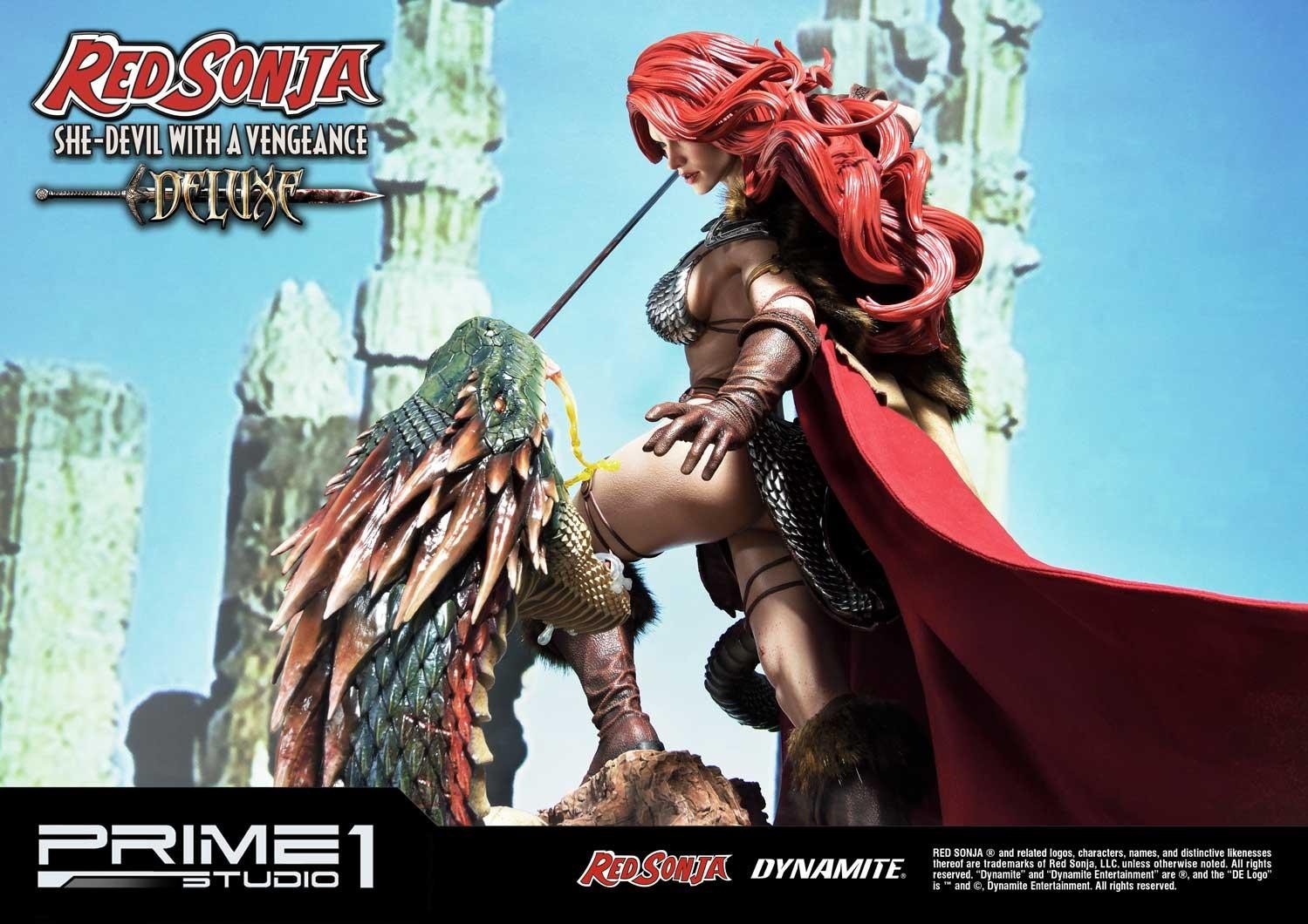 Red Sonja - Museum Masterline Series  (MMRS-01DX) - 1/3 - She-Devil with a Vengeance, DX Version (Prime 1 Studio) photo 8
