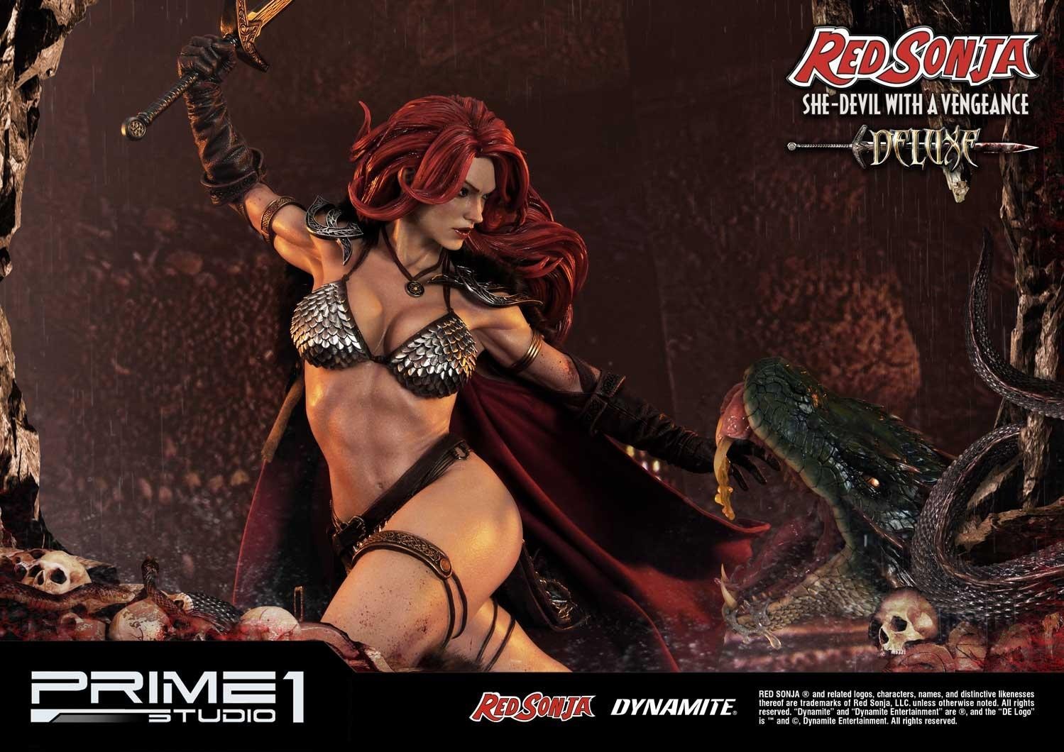 Red Sonja - Museum Masterline Series  (MMRS-01DX) - 1/3 - She-Devil with a Vengeance, DX Version (Prime 1 Studio) photo 10
