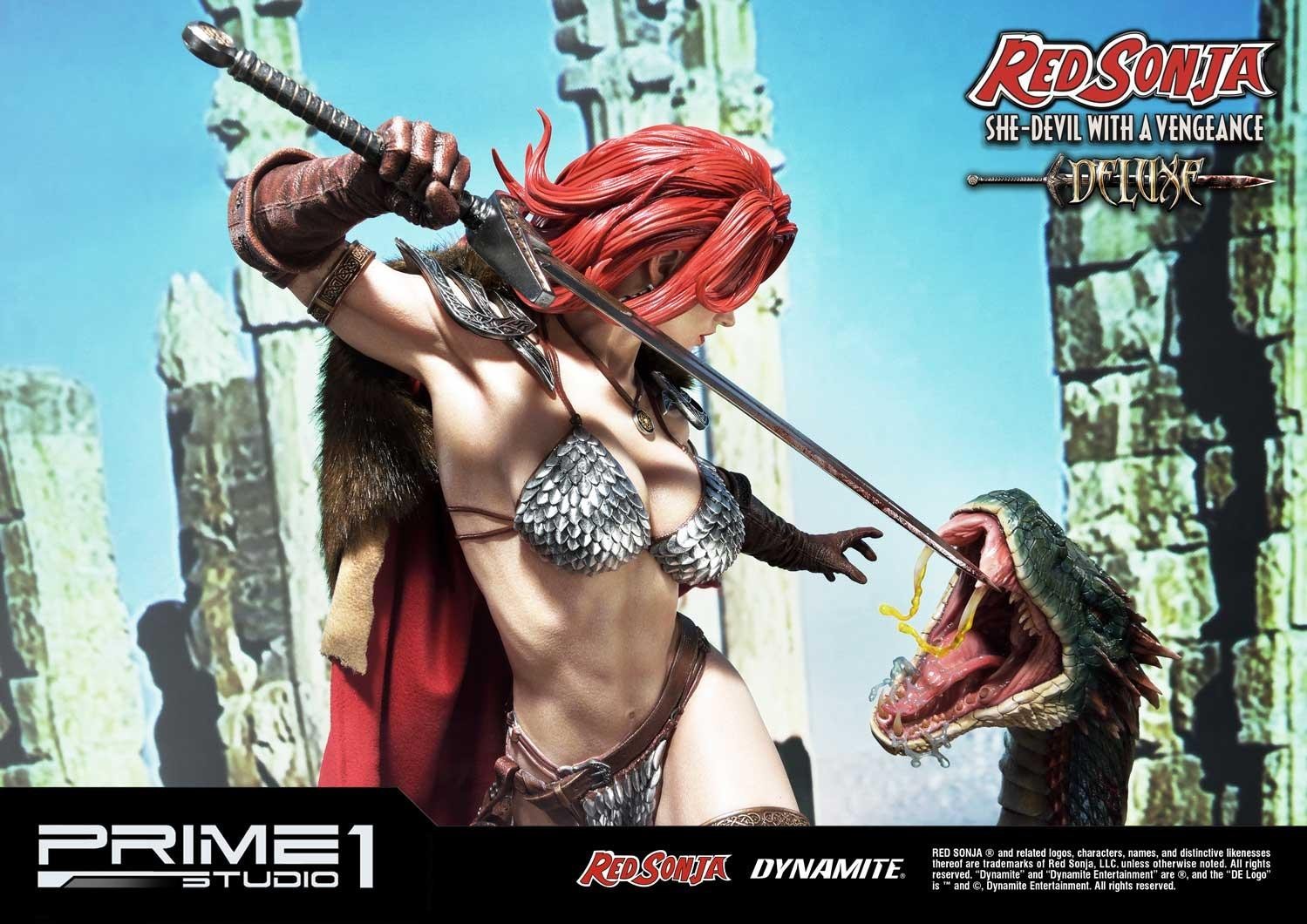 Red Sonja - Museum Masterline Series  (MMRS-01DX) - 1/3 - She-Devil with a Vengeance, DX Version (Prime 1 Studio) photo 11