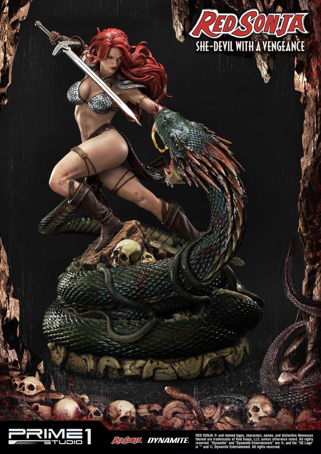 Red Sonja - Museum Masterline Series  (MMRS-01DX) - 1/3 - She-Devil with a Vengeance, DX Version (Prime 1 Studio) photo 14