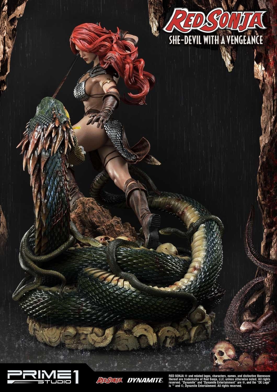 Red Sonja - Museum Masterline Series  (MMRS-01DX) - 1/3 - She-Devil with a Vengeance, DX Version (Prime 1 Studio) photo 15