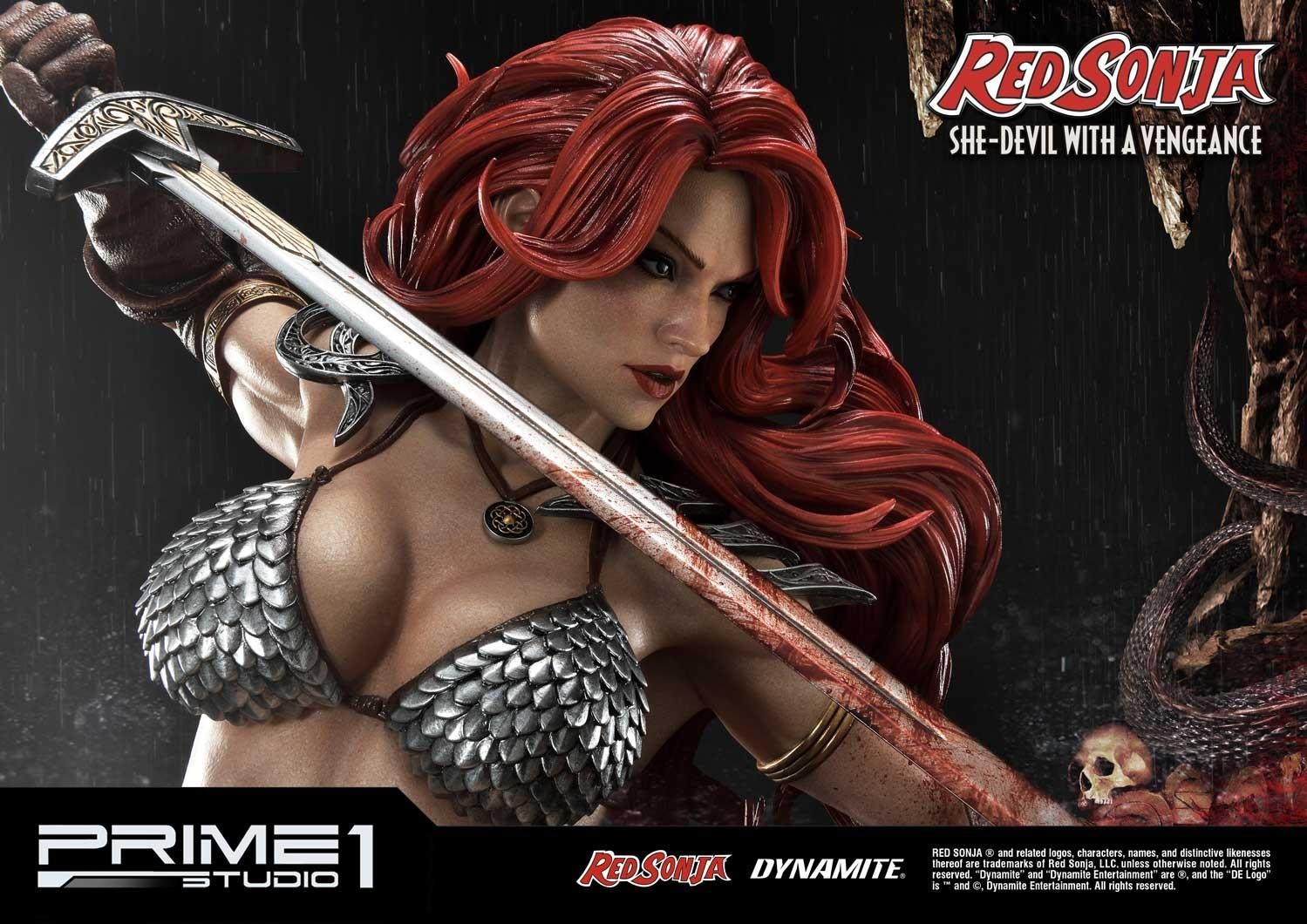 Red Sonja - Museum Masterline Series  (MMRS-01DX) - 1/3 - She-Devil with a Vengeance, DX Version (Prime 1 Studio) photo 18