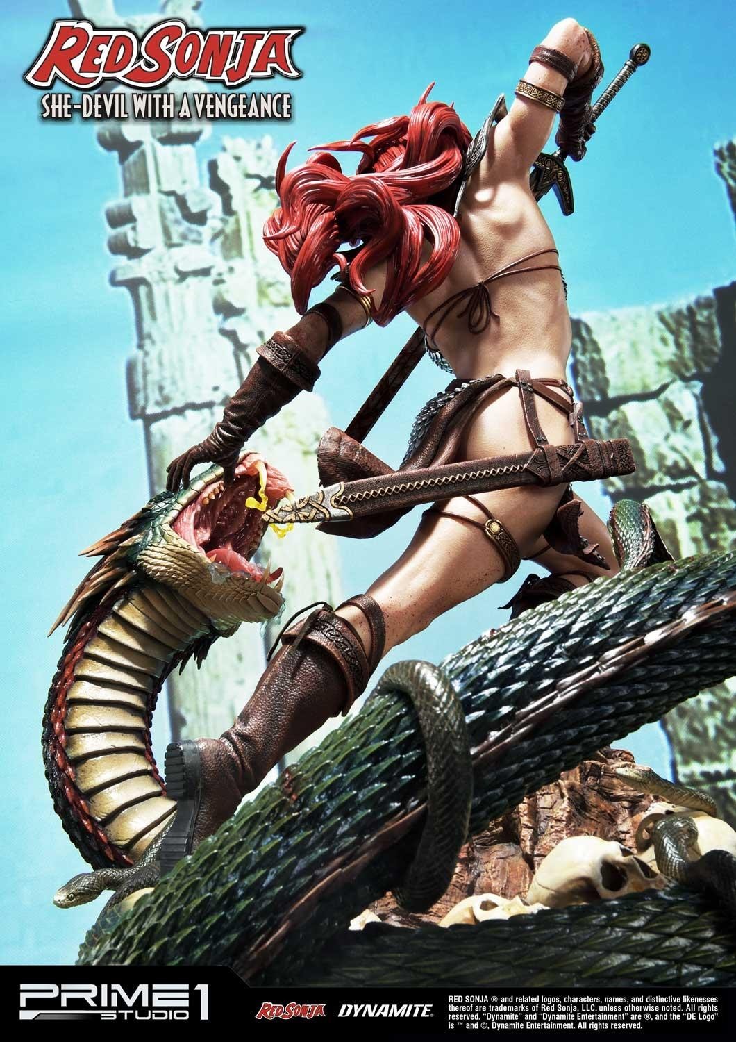 Red Sonja - Museum Masterline Series  (MMRS-01DX) - 1/3 - She-Devil with a Vengeance, DX Version (Prime 1 Studio) photo 22