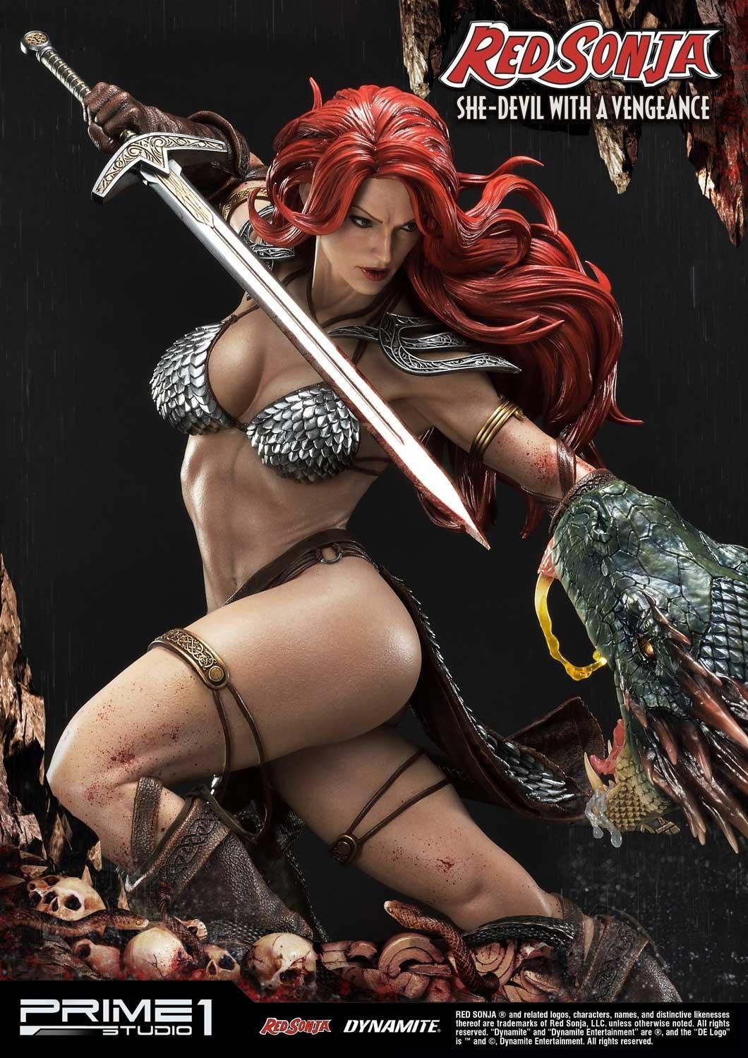 Red Sonja - Museum Masterline Series  (MMRS-01DX) - 1/3 - She-Devil with a Vengeance, DX Version (Prime 1 Studio) photo 23