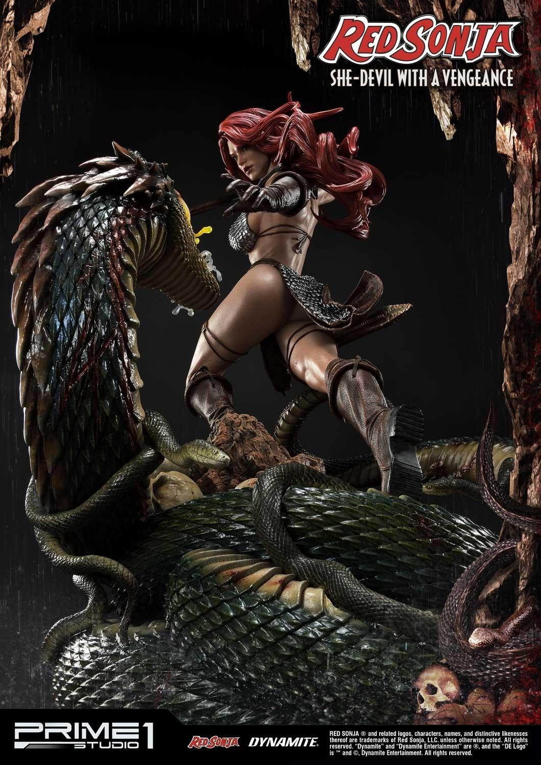 Red Sonja - Museum Masterline Series  (MMRS-01DX) - 1/3 - She-Devil with a Vengeance, DX Version (Prime 1 Studio) photo 25