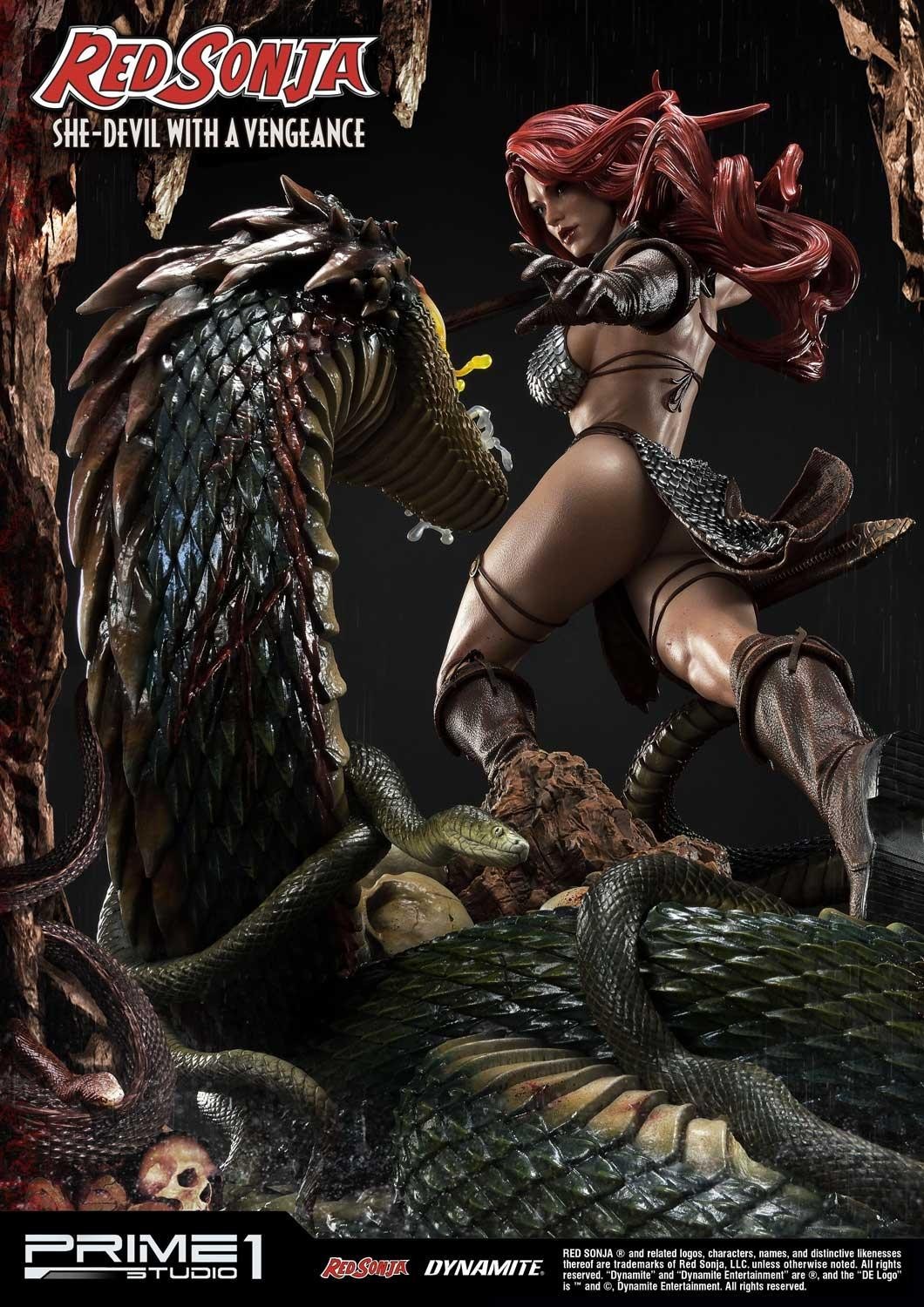 Red Sonja - Museum Masterline Series  (MMRS-01DX) - 1/3 - She-Devil with a Vengeance, DX Version (Prime 1 Studio) photo 27