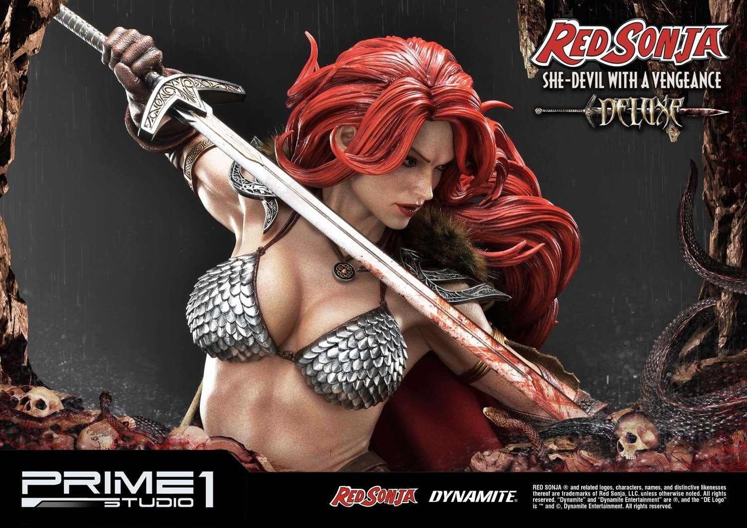 Red Sonja - Museum Masterline Series  (MMRS-01DX) - 1/3 - She-Devil with a Vengeance, DX Version (Prime 1 Studio) photo 33