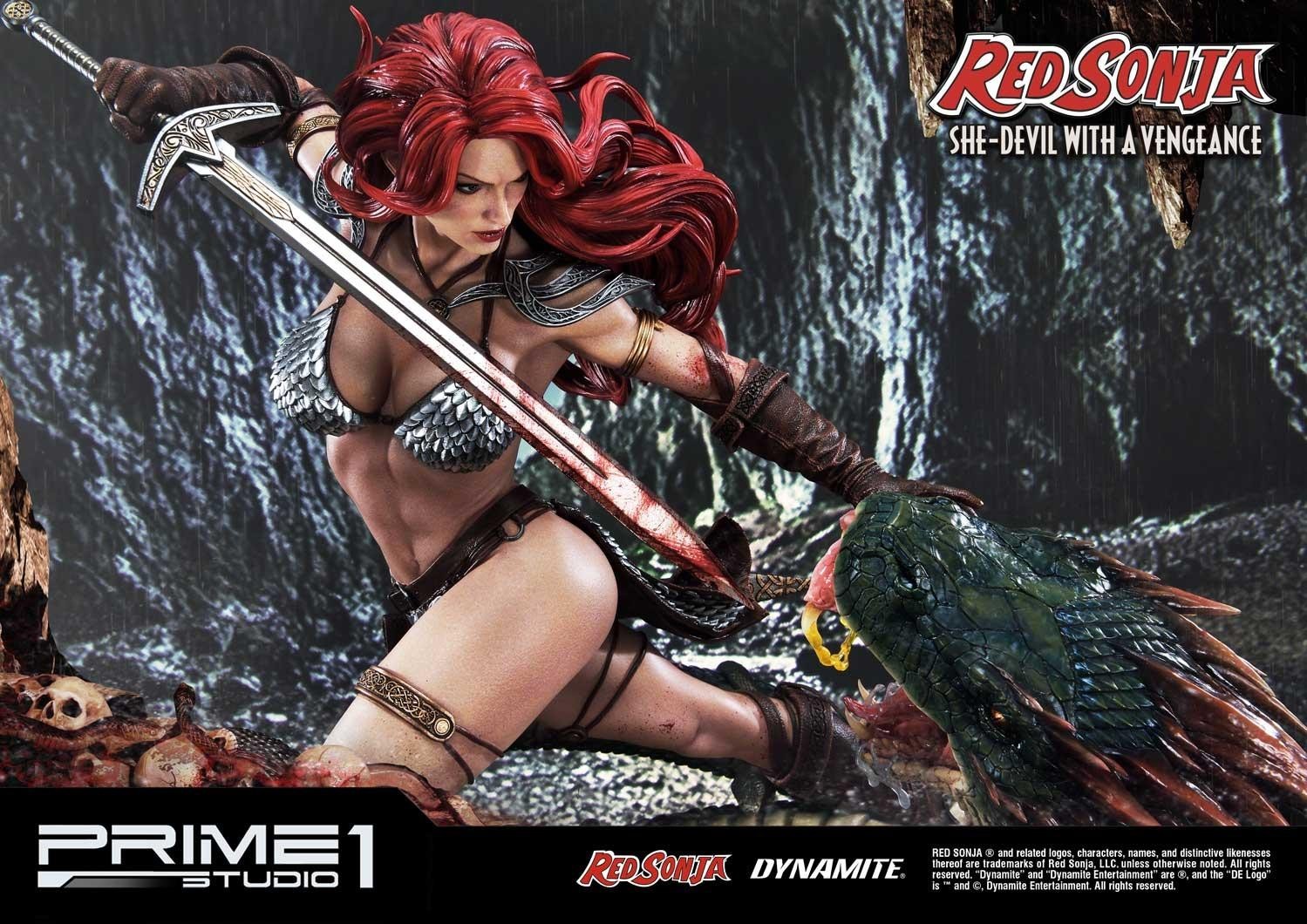 Red Sonja - Museum Masterline Series  (MMRS-01DX) - 1/3 - She-Devil with a Vengeance, DX Version (Prime 1 Studio) photo 34