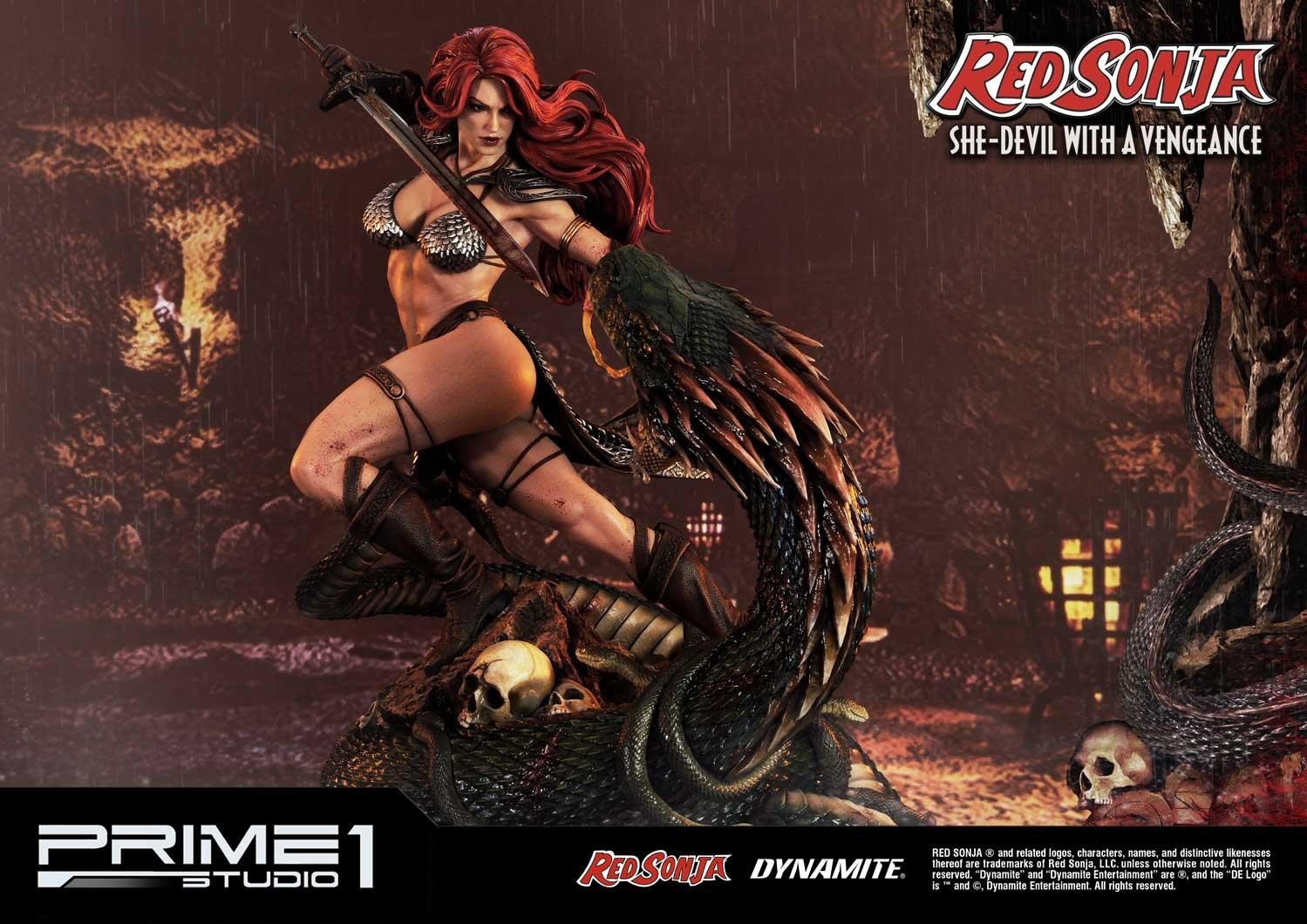 Red Sonja - Museum Masterline Series  (MMRS-01DX) - 1/3 - She-Devil with a Vengeance, DX Version (Prime 1 Studio) photo 35