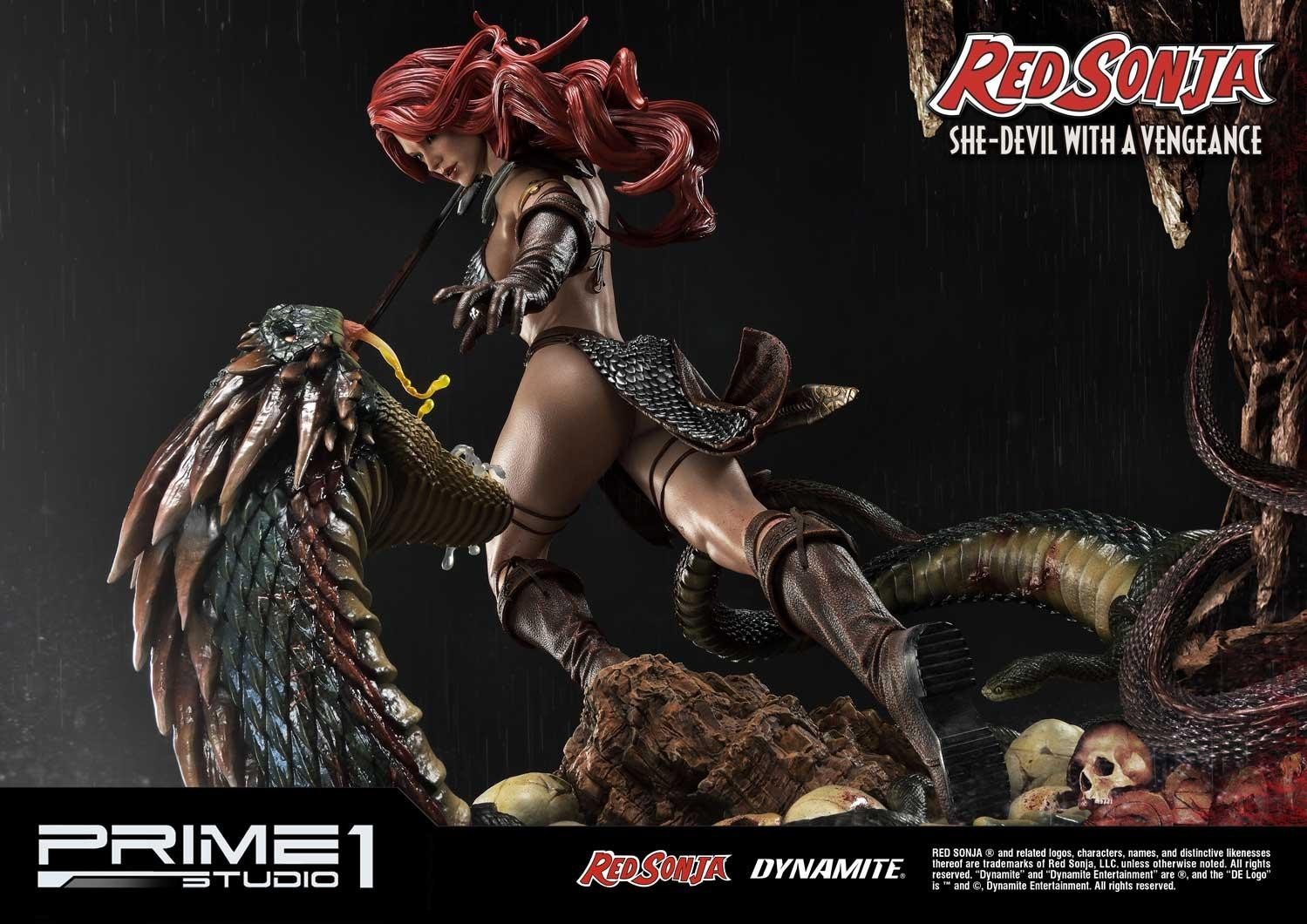 Red Sonja - Museum Masterline Series  (MMRS-01DX) - 1/3 - She-Devil with a Vengeance, DX Version (Prime 1 Studio) photo 37