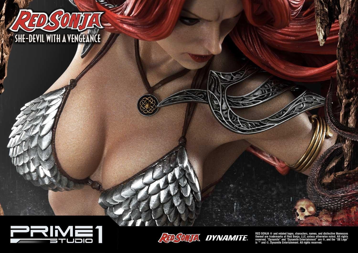 Red Sonja - Museum Masterline Series  (MMRS-01DX) - 1/3 - She-Devil with a Vengeance, DX Version (Prime 1 Studio) photo 38