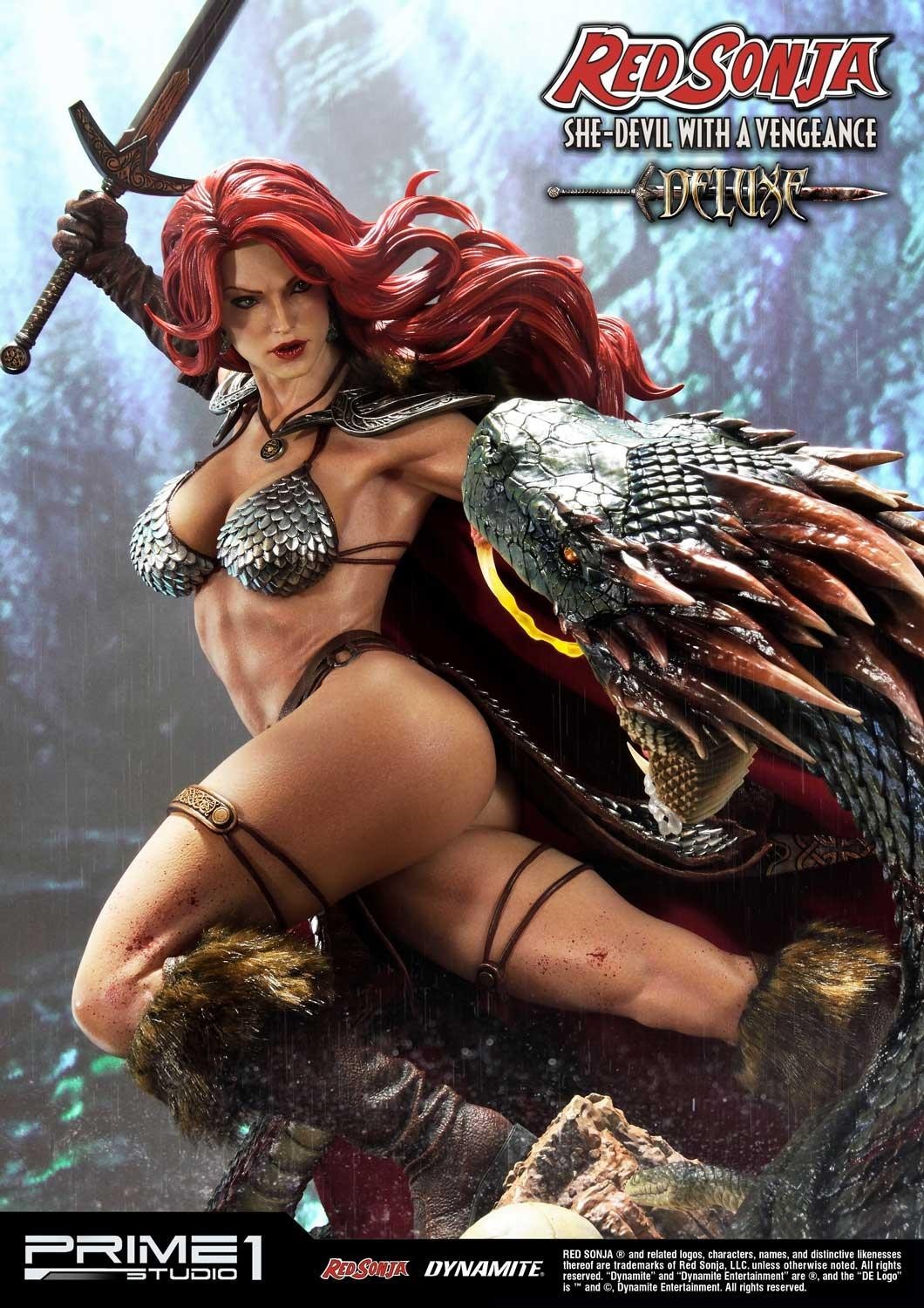 Red Sonja - Museum Masterline Series  (MMRS-01DX) - 1/3 - She-Devil with a Vengeance, DX Version (Prime 1 Studio) photo 42