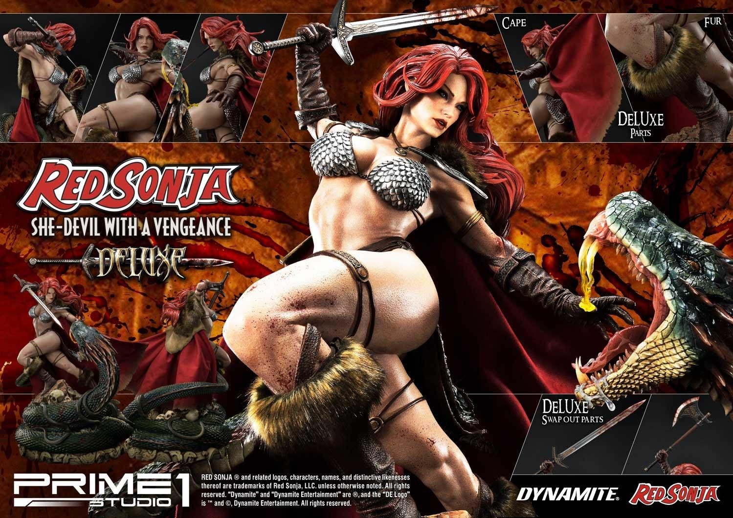 Red Sonja - Museum Masterline Series  (MMRS-01DX) - 1/3 - She-Devil with a Vengeance, DX Version (Prime 1 Studio) photo 44