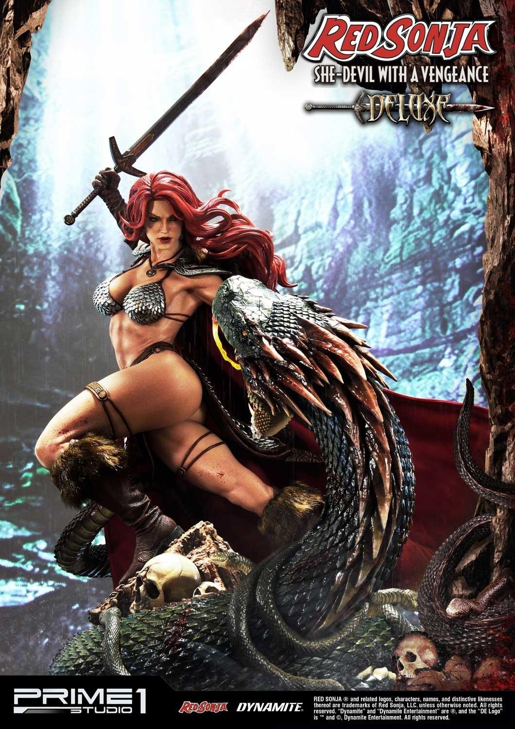 Red Sonja - Museum Masterline Series  (MMRS-01DX) - 1/3 - She-Devil with a Vengeance, DX Version (Prime 1 Studio) photo 45