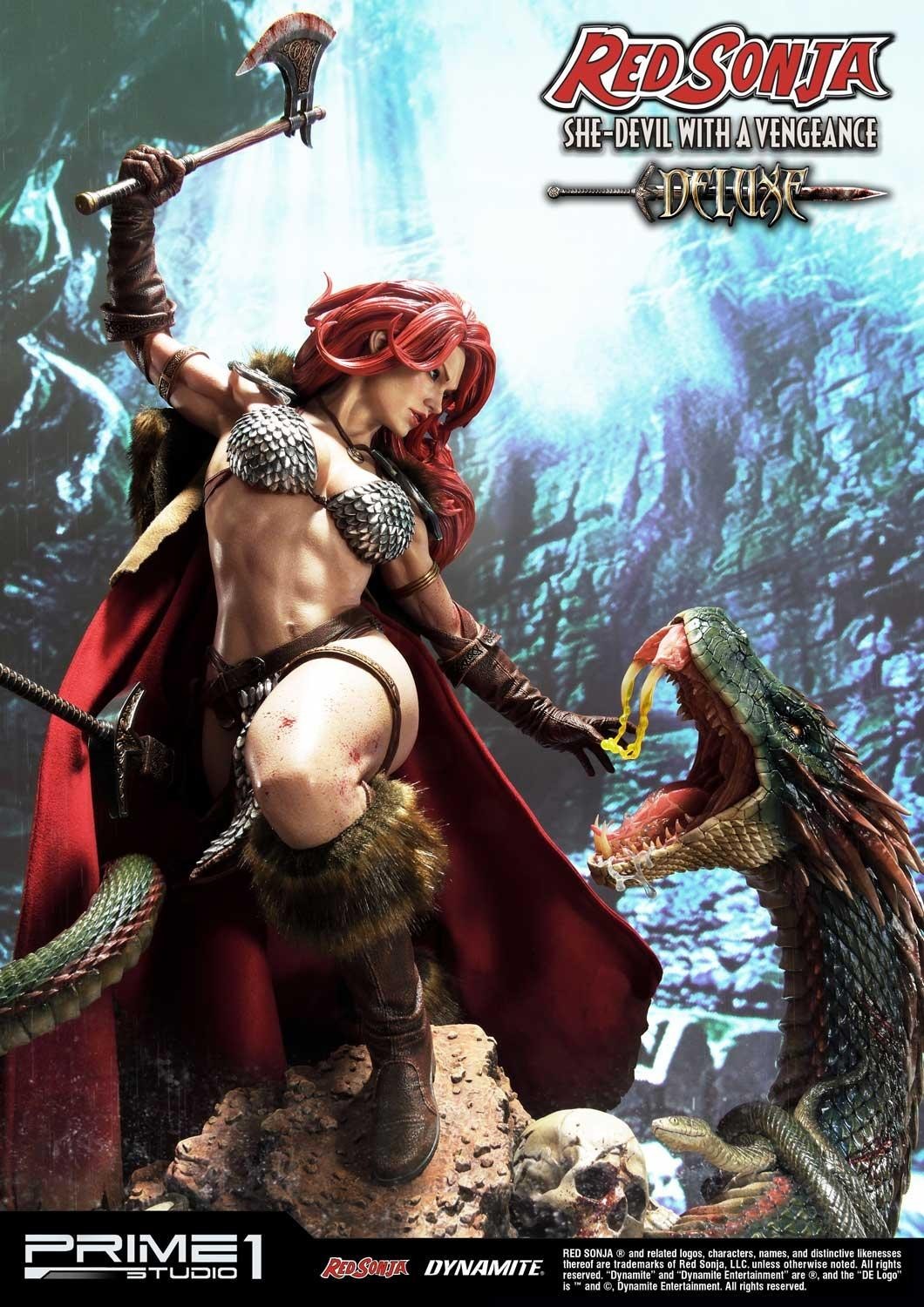 Red Sonja - Museum Masterline Series  (MMRS-01DX) - 1/3 - She-Devil with a Vengeance, DX Version (Prime 1 Studio) photo 46