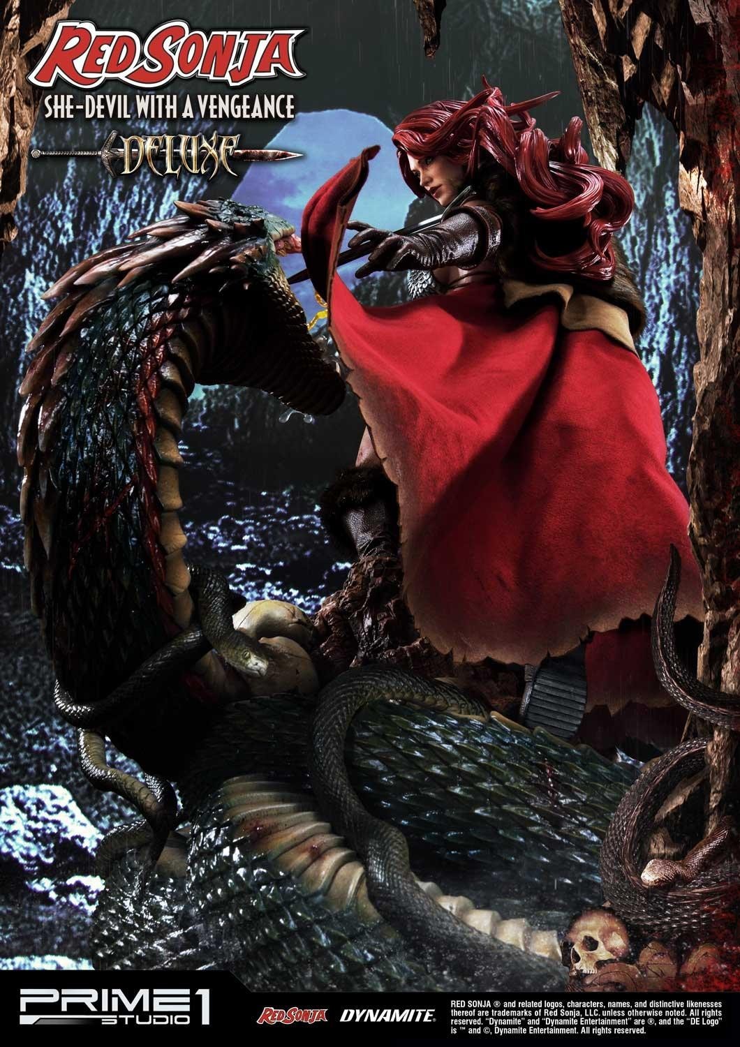 Red Sonja - Museum Masterline Series  (MMRS-01DX) - 1/3 - She-Devil with a Vengeance, DX Version (Prime 1 Studio) photo 48