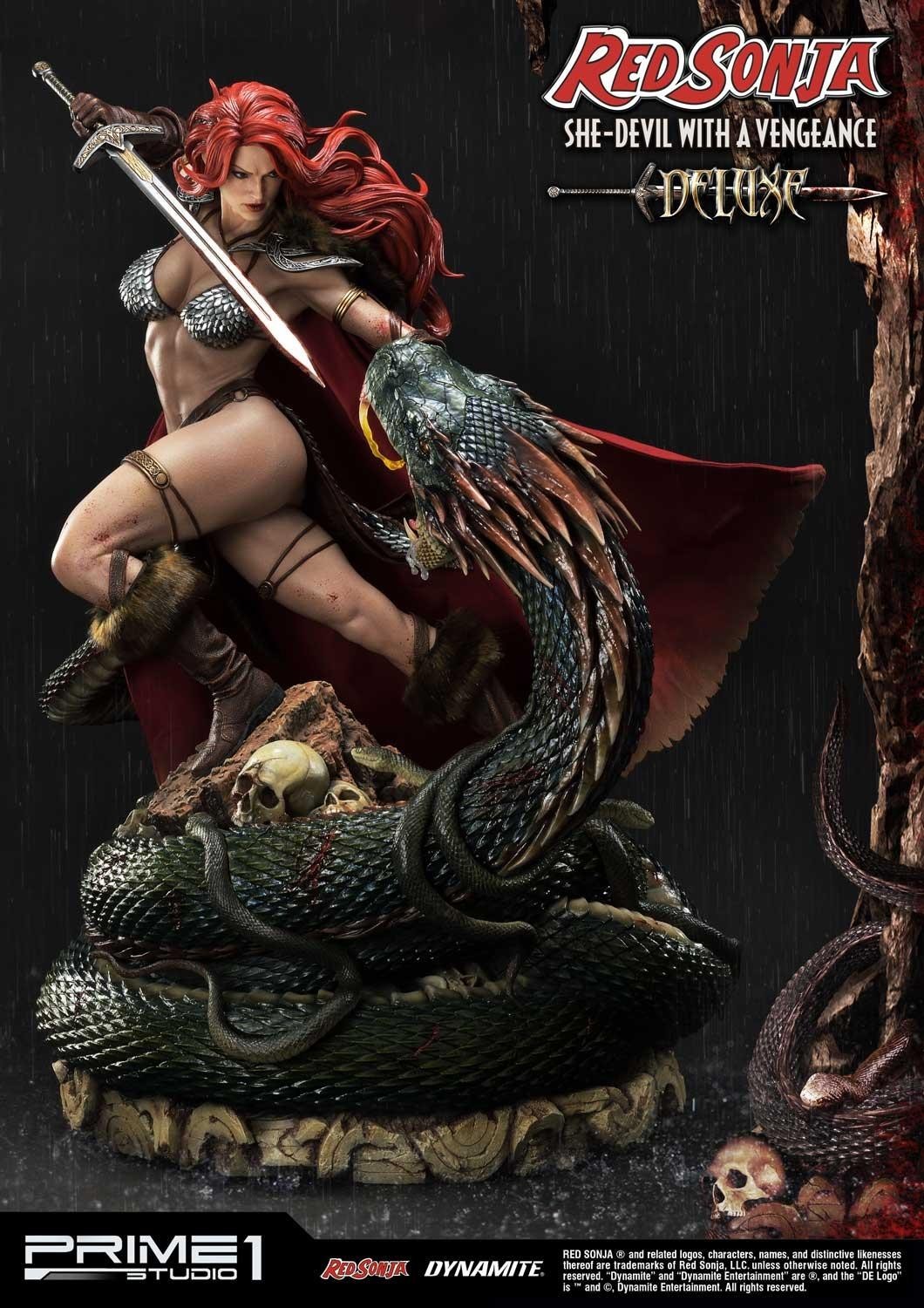 Red Sonja - Museum Masterline Series  (MMRS-01DX) - 1/3 - She-Devil with a Vengeance, DX Version (Prime 1 Studio) photo 50