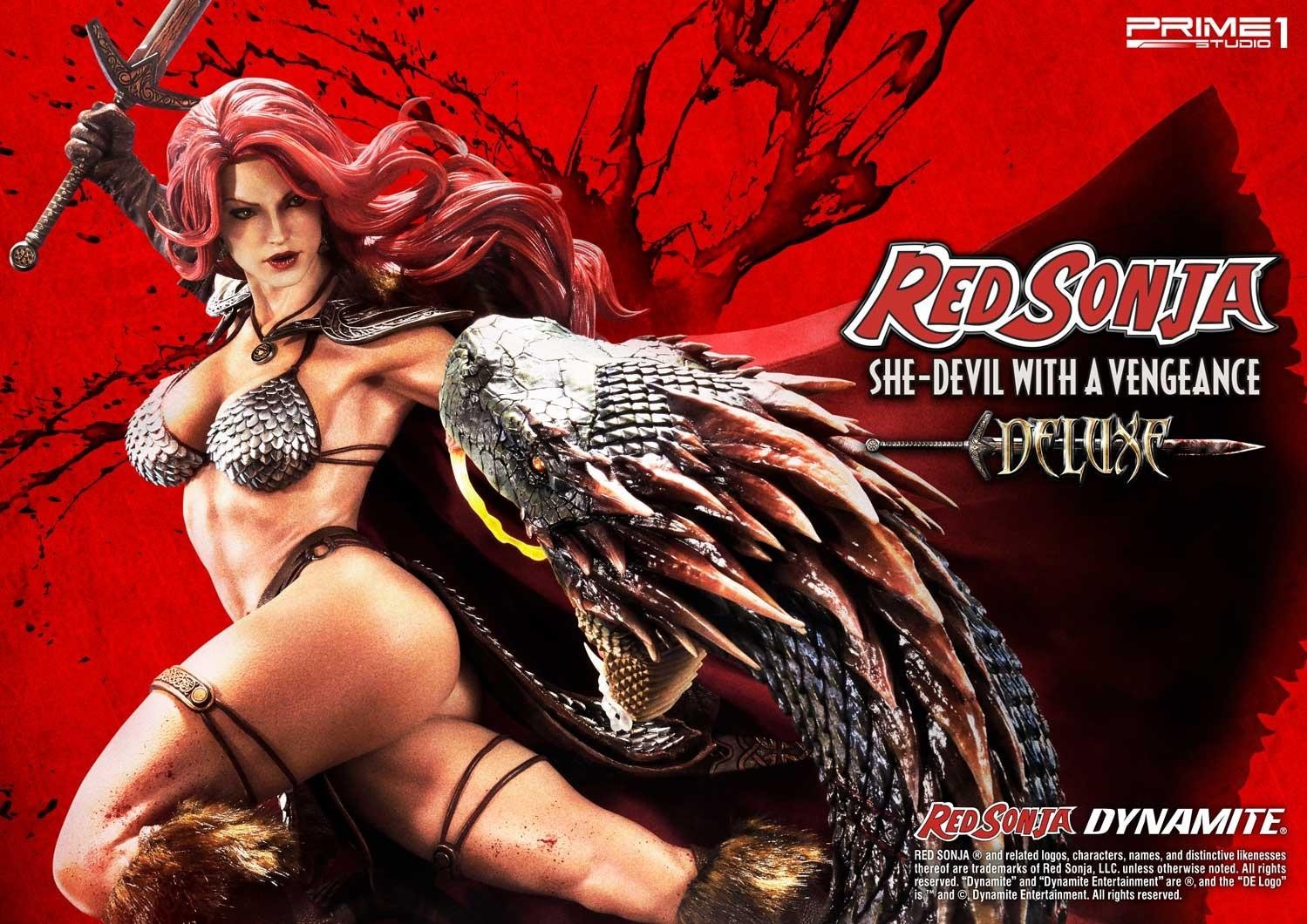 Red Sonja - Museum Masterline Series  (MMRS-01DX) - 1/3 - She-Devil with a Vengeance, DX Version (Prime 1 Studio) photo 52