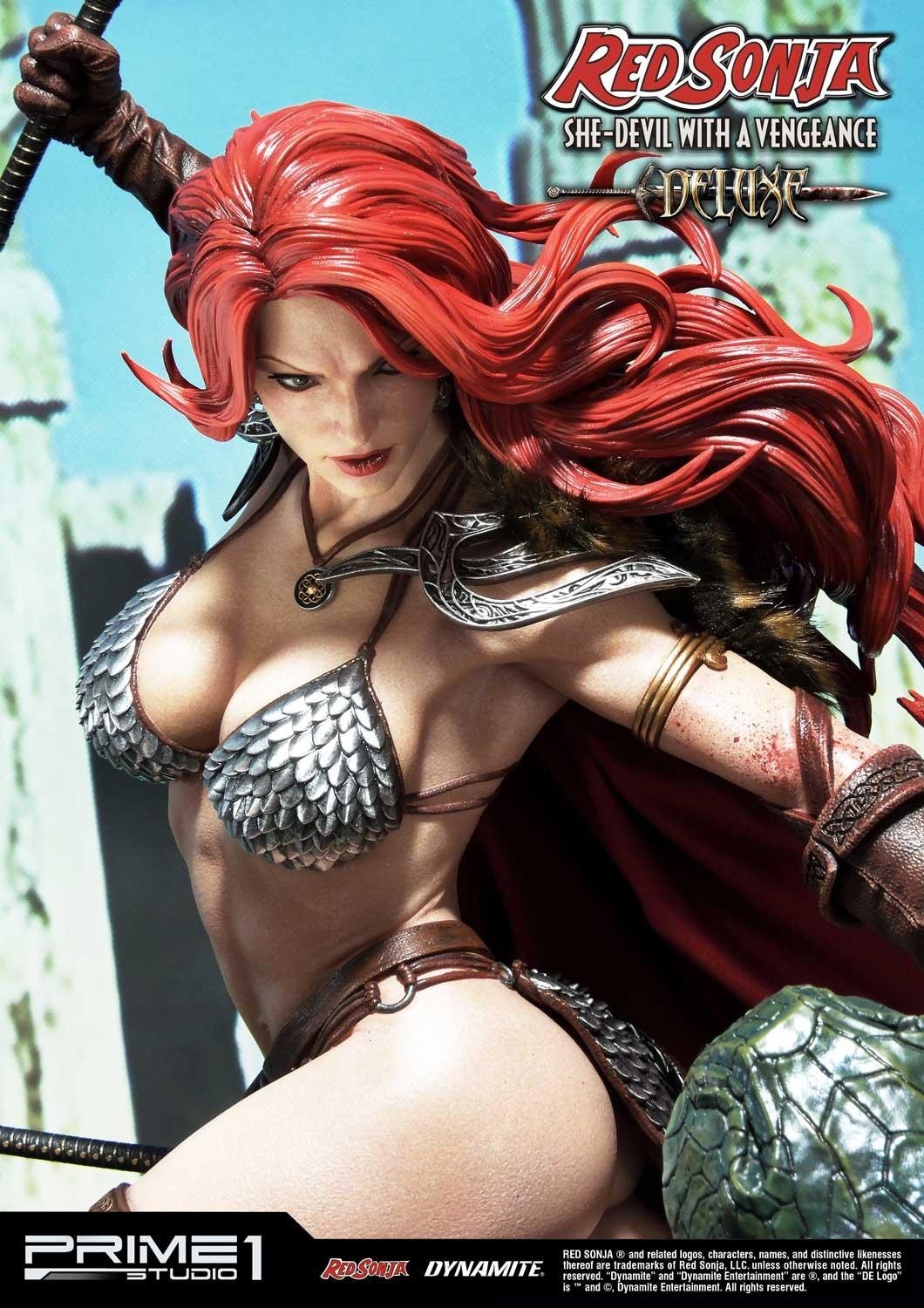 Red Sonja - Museum Masterline Series  (MMRS-01DX) - 1/3 - She-Devil with a Vengeance, DX Version (Prime 1 Studio) photo 53