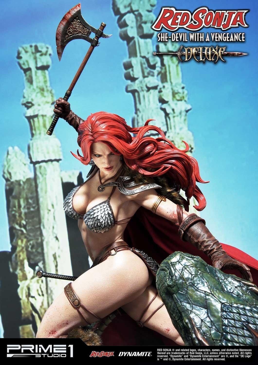 Red Sonja - Museum Masterline Series  (MMRS-01DX) - 1/3 - She-Devil with a Vengeance, DX Version (Prime 1 Studio) photo 54