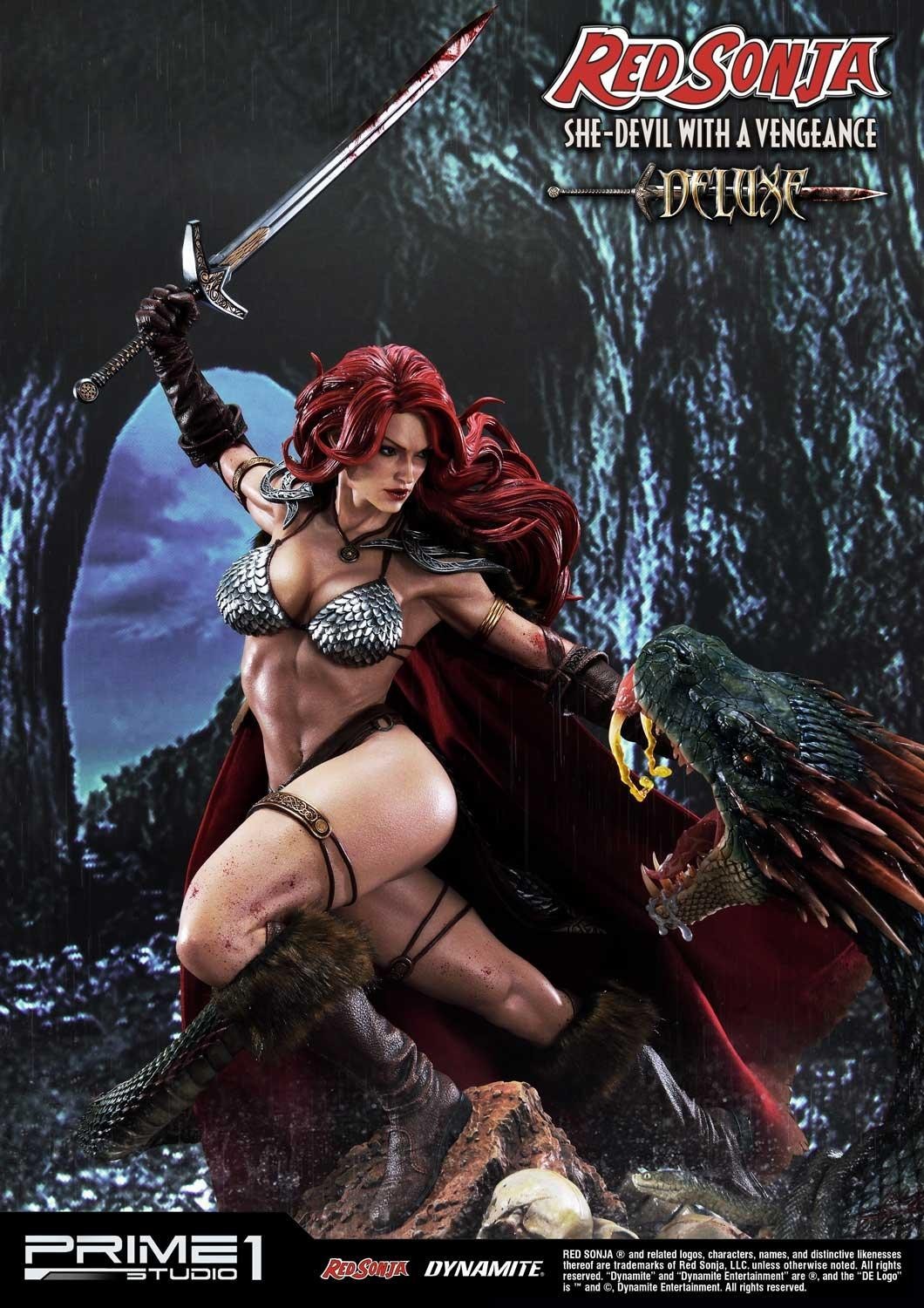 Red Sonja - Museum Masterline Series  (MMRS-01DX) - 1/3 - She-Devil with a Vengeance, DX Version (Prime 1 Studio) photo 56
