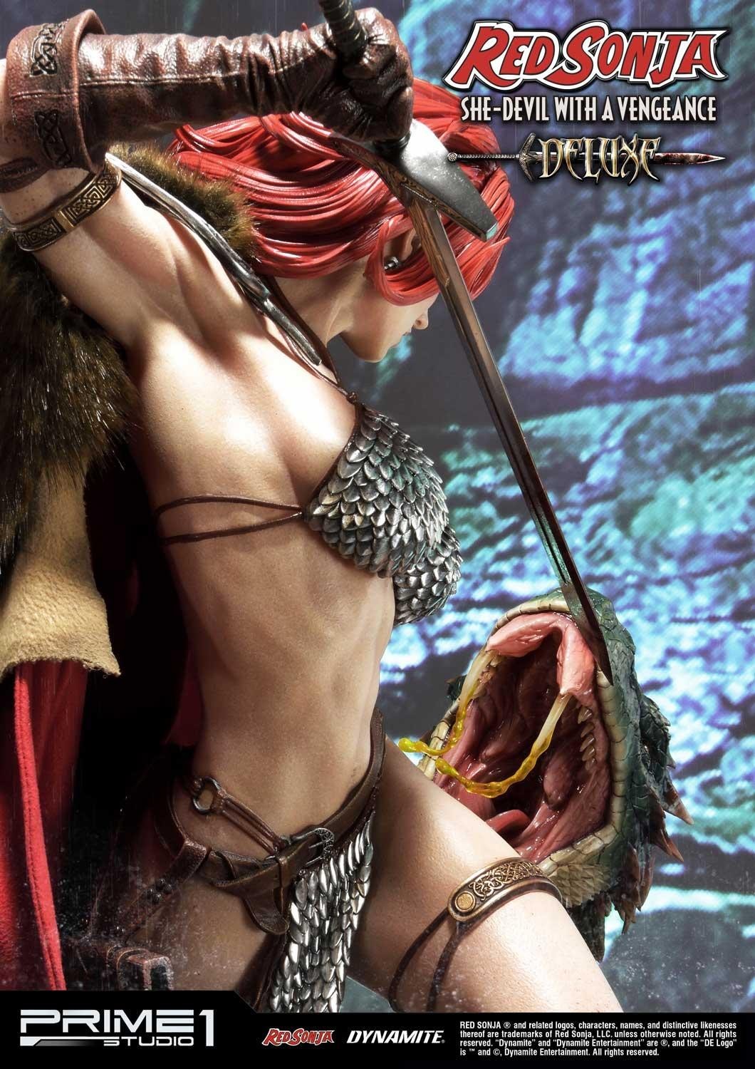 Red Sonja - Museum Masterline Series  (MMRS-01DX) - 1/3 - She-Devil with a Vengeance, DX Version (Prime 1 Studio) photo 57